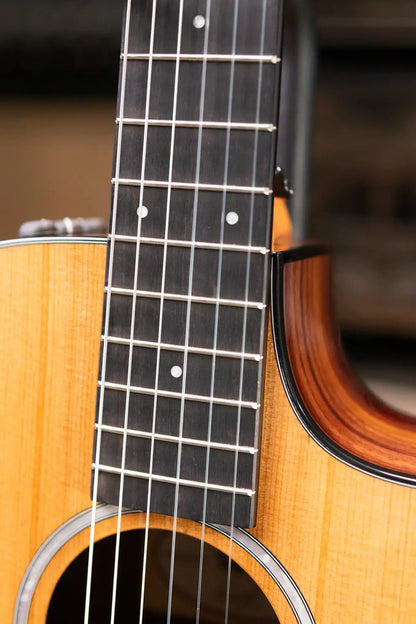 Taylor 212ce-N Plus Nylon Grand Concert Acoustic/Electric Guitar with Aerocase