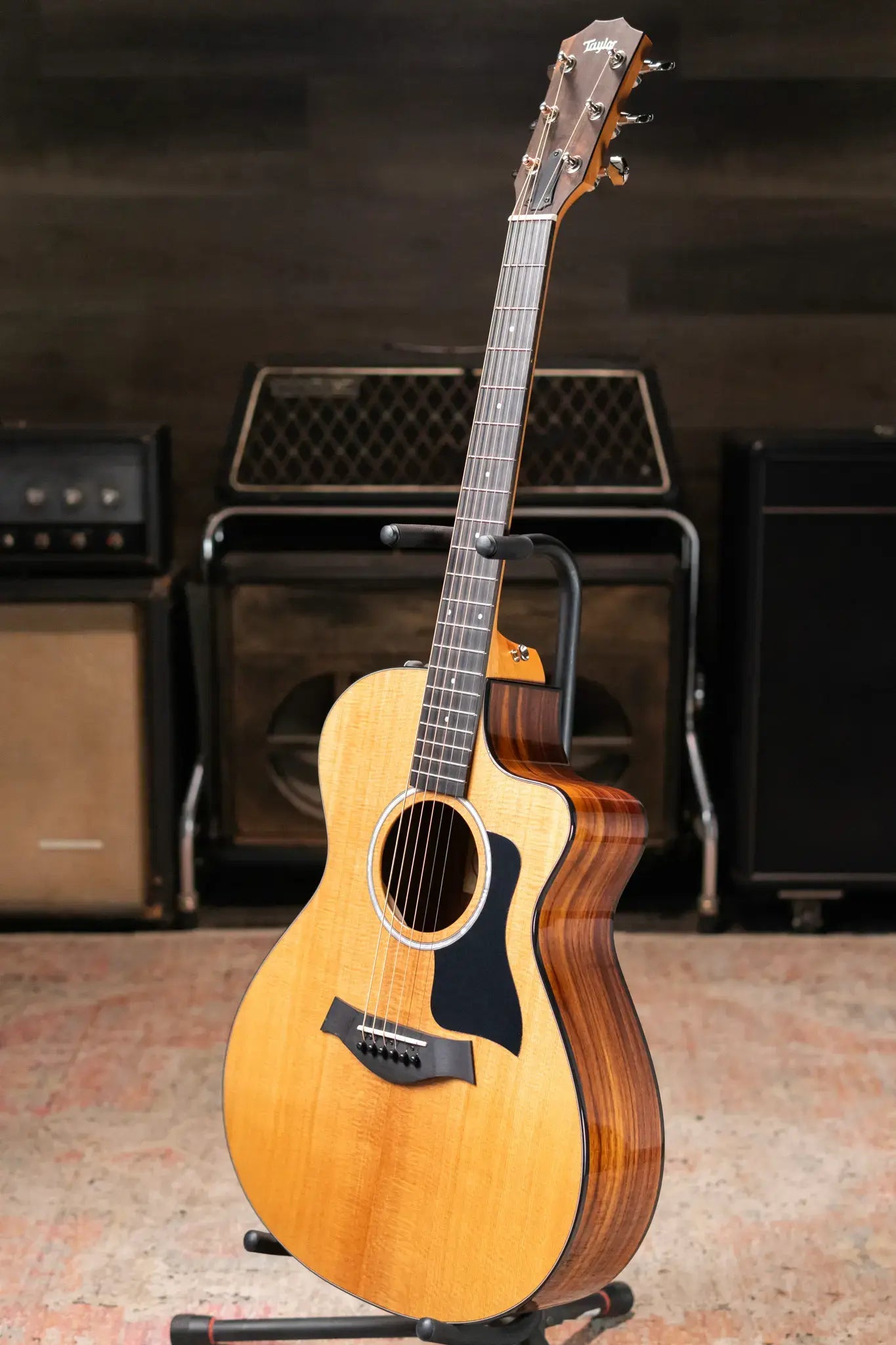 Taylor 212ce Plus Grand Concert Acoustic/Electric Guitar with Aerocase - Factory Demo