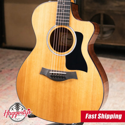 Taylor 212ce Plus Grand Concert Acoustic/Electric Guitar with Aerocase