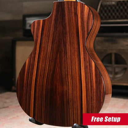 Taylor 212ce Plus Grand Concert Acoustic/Electric Guitar with Aerocase