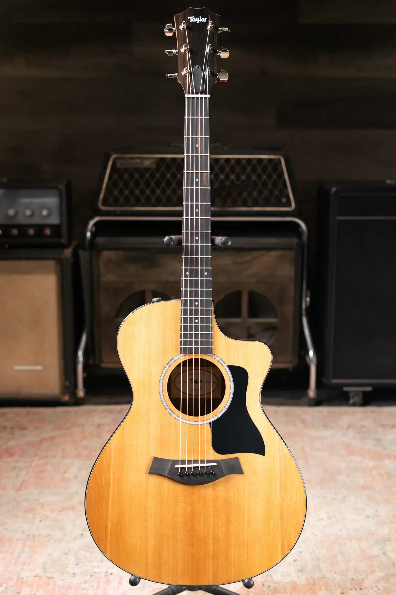 Taylor 212ce Plus Grand Concert Acoustic/Electric Guitar with Aerocase