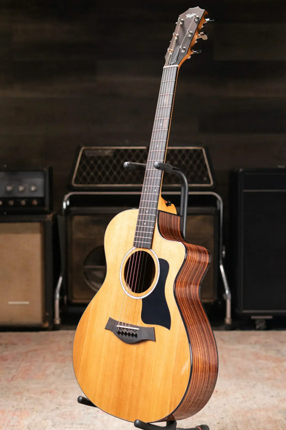 Taylor 212ce Plus Grand Concert Acoustic/Electric Guitar with Aerocase