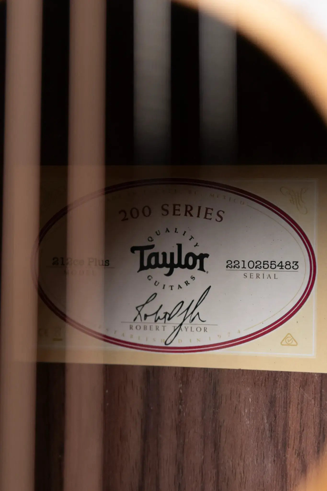 Taylor 212ce Plus Grand Concert Acoustic/Electric Guitar with Aerocase