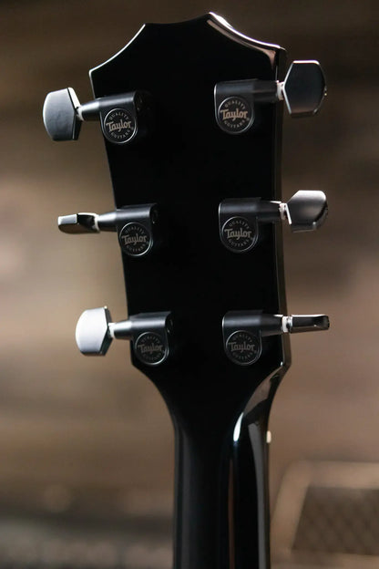 Taylor 214ce-BLK Plus Grand Auditorium Acoustic/Electric Guitar - Black with Aerocase