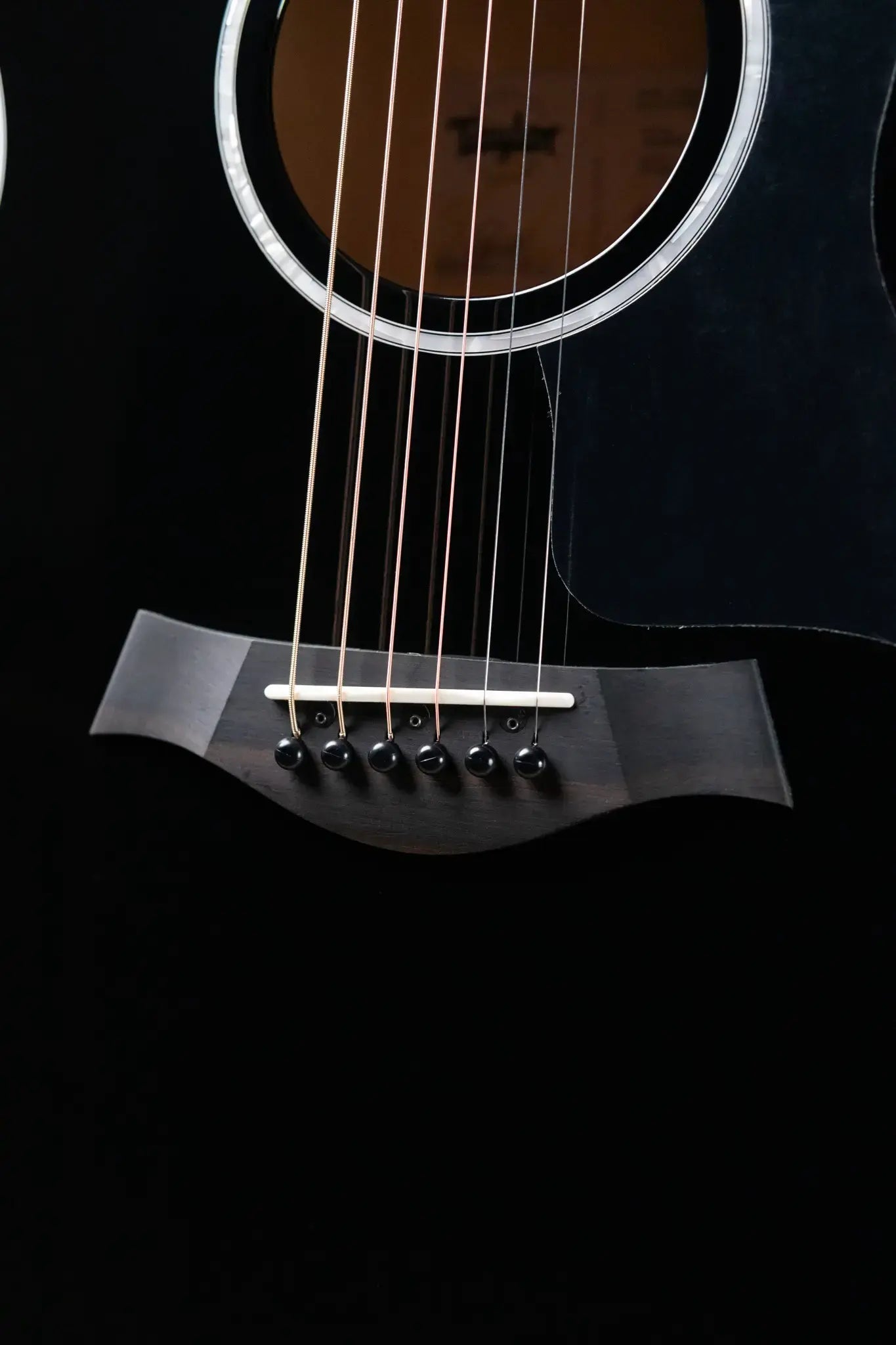 Taylor 214ce-BLK Plus Grand Auditorium Acoustic/Electric Guitar - Black with Aerocase