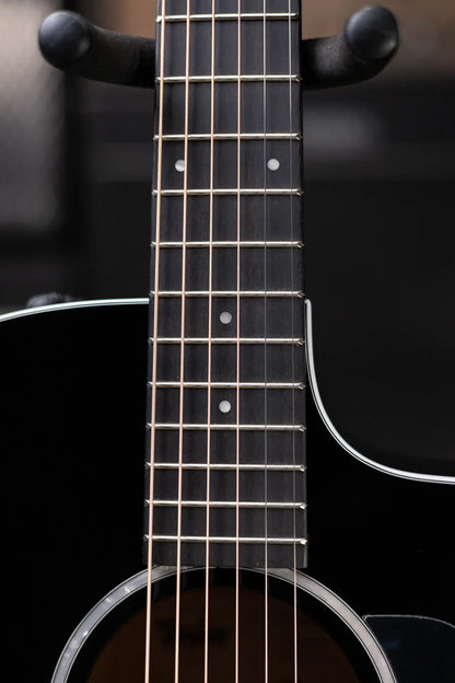 Taylor 214ce-BLK Plus Grand Auditorium Acoustic/Electric Guitar - Black with Aerocase