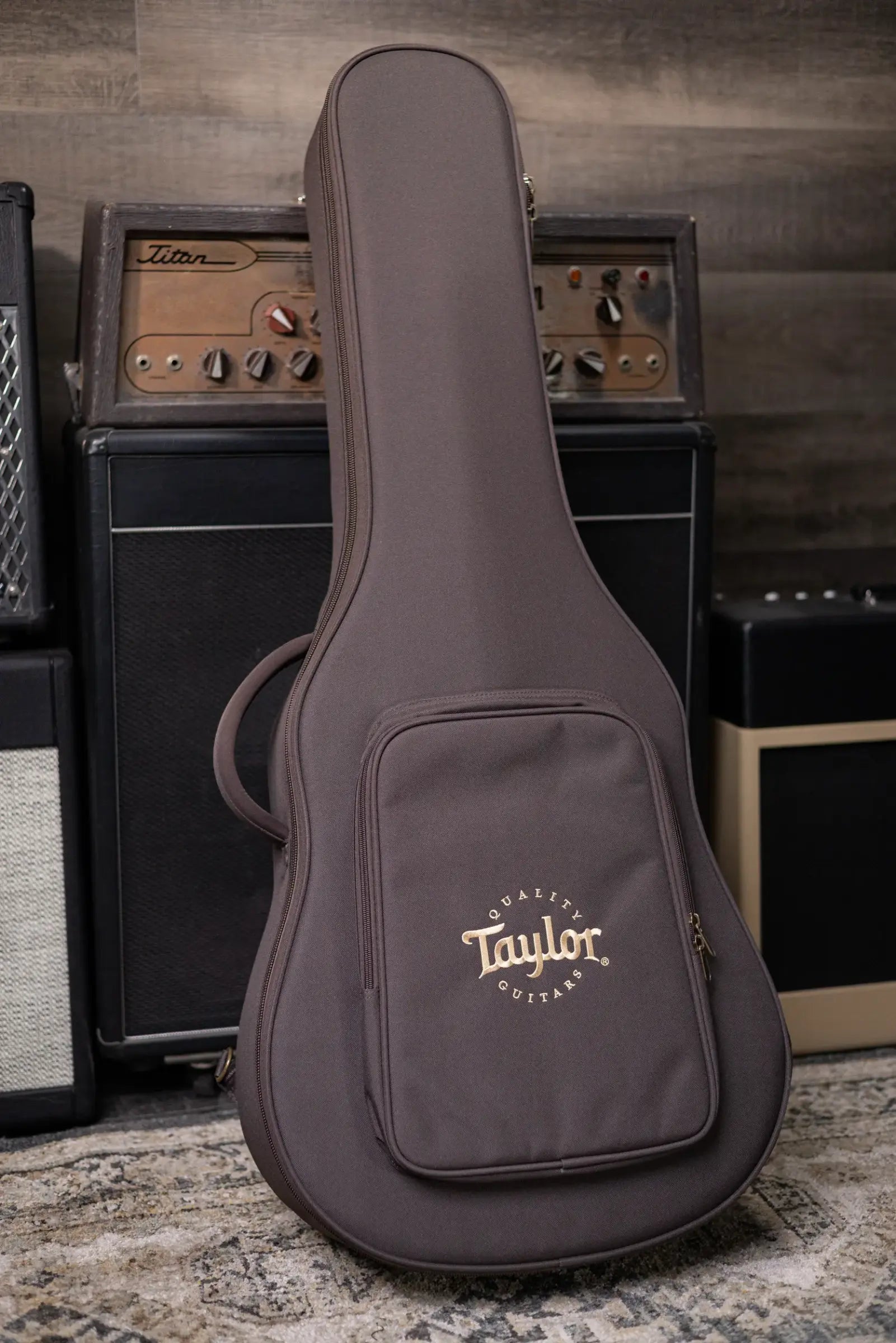 Taylor 214ce-BLK Plus Grand Auditorium Acoustic/Electric Guitar - Black with Aerocase