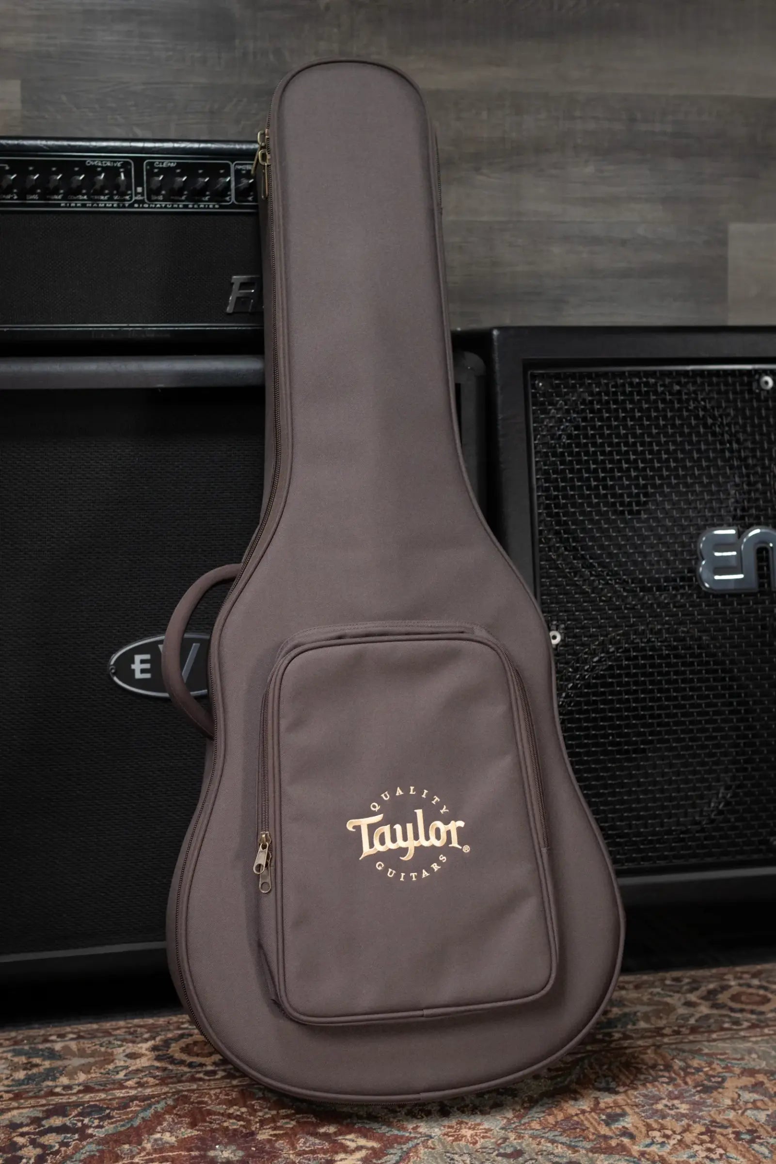 Taylor 214ce-BLK Plus Grand Auditorium Acoustic/Electric Guitar - Black with Aerocase - Factory Demo