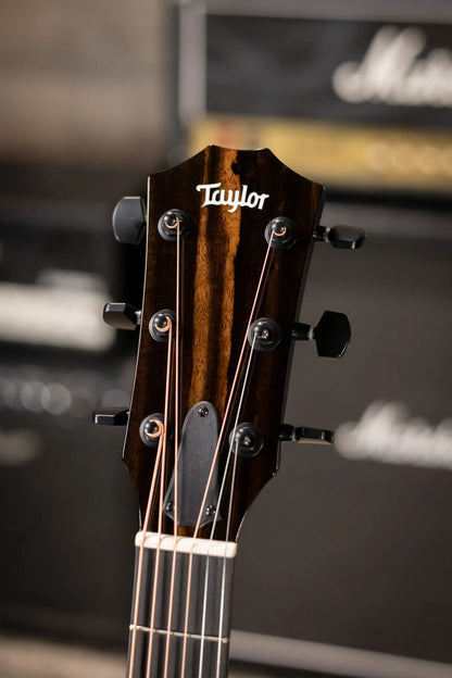 Taylor 214ce-BLK Plus Grand Auditorium Acoustic/Electric Guitar - Black with Hardshell Case