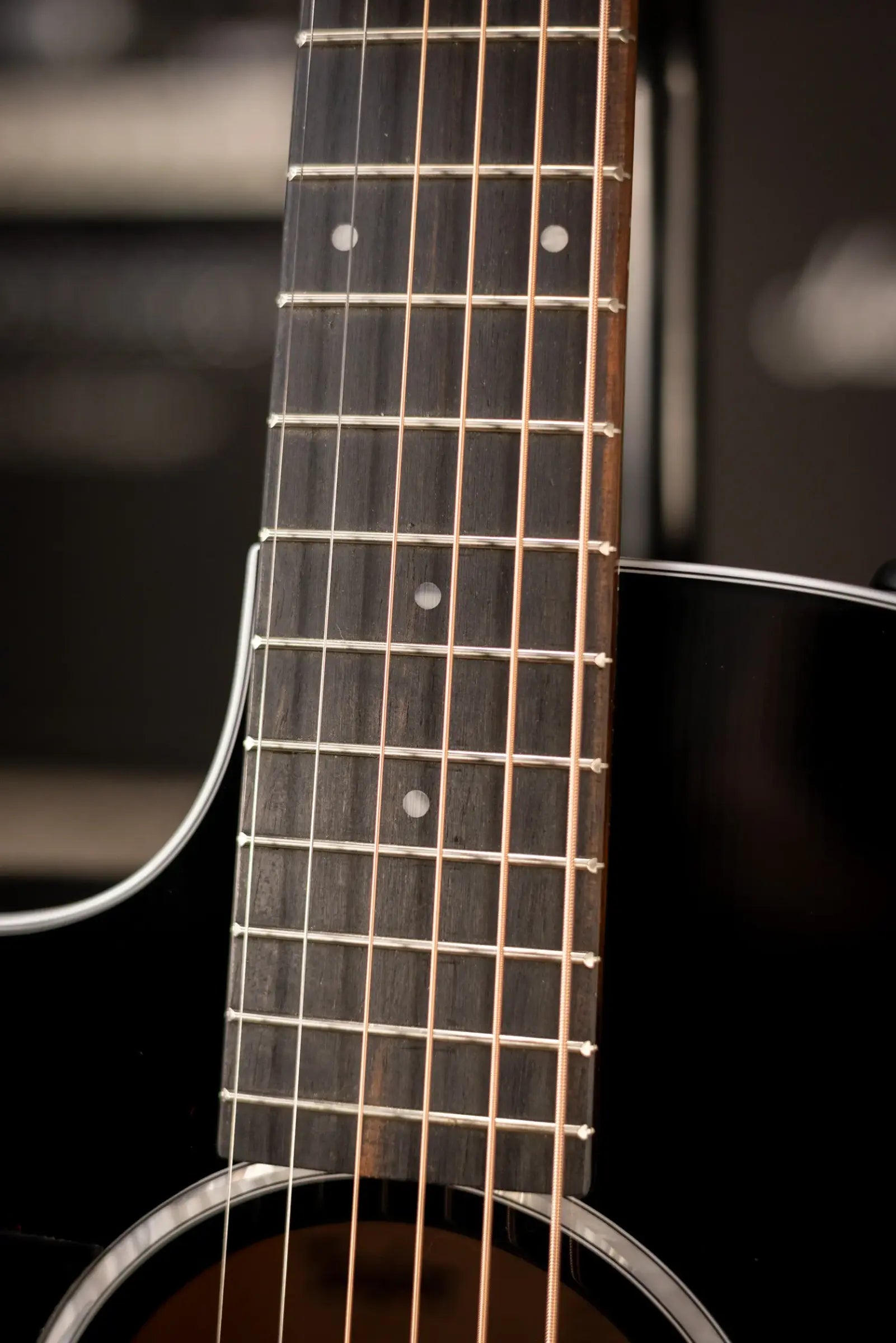 Taylor 214ce BLK Plus Left-Handed Grand Auditorium Acoustic/Electric Guitar - Black with Aerocase