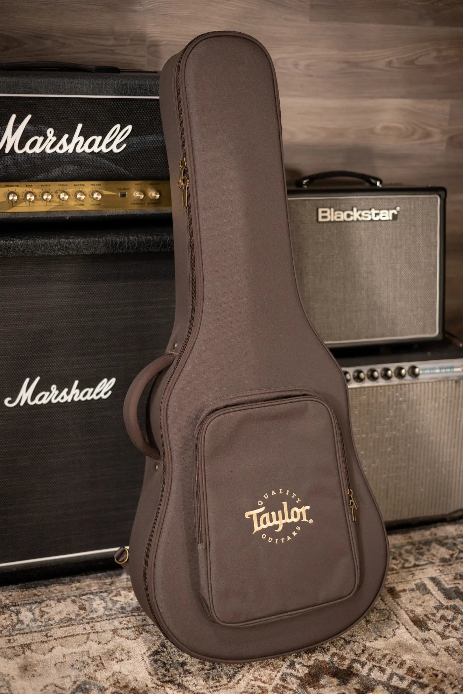 Taylor 214ce BLK Plus Left-Handed Grand Auditorium Acoustic/Electric Guitar - Black with Aerocase
