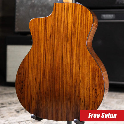 Taylor 214ce DLX Sunset Blvd Grand Auditorium Acoustic/Electric Guitar - Sepia Burst with Hardshell Case
