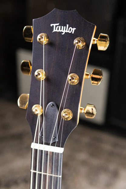Taylor 214ce DLX Sunset Blvd Grand Auditorium Acoustic/Electric Guitar - Sepia Burst with Hardshell Case