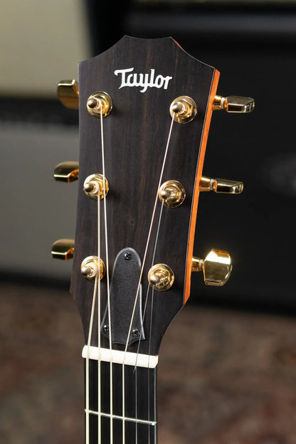 Taylor 214ce DLX Sunset Blvd Grand Auditorium Acoustic/Electric Guitar - Silverburst with Hardshell Case