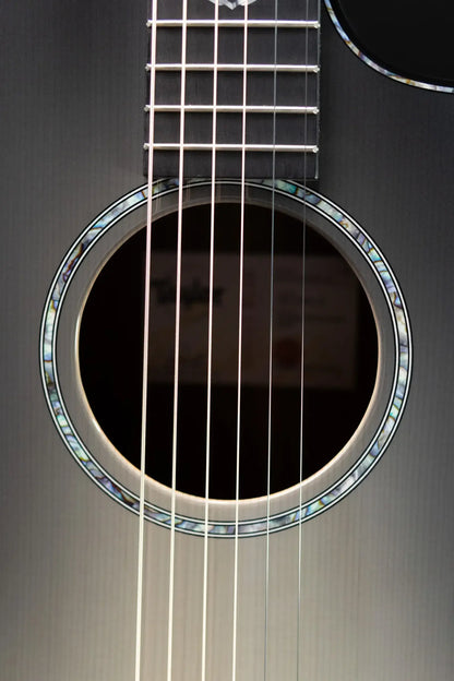 Taylor 214ce DLX Sunset Blvd Grand Auditorium Acoustic/Electric Guitar - Silverburst with Hardshell Case