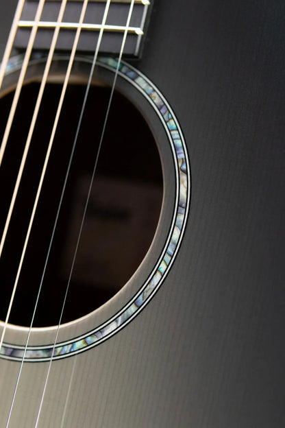 Taylor 214ce DLX Sunset Blvd Grand Auditorium Acoustic/Electric Guitar - Silverburst with Hardshell Case