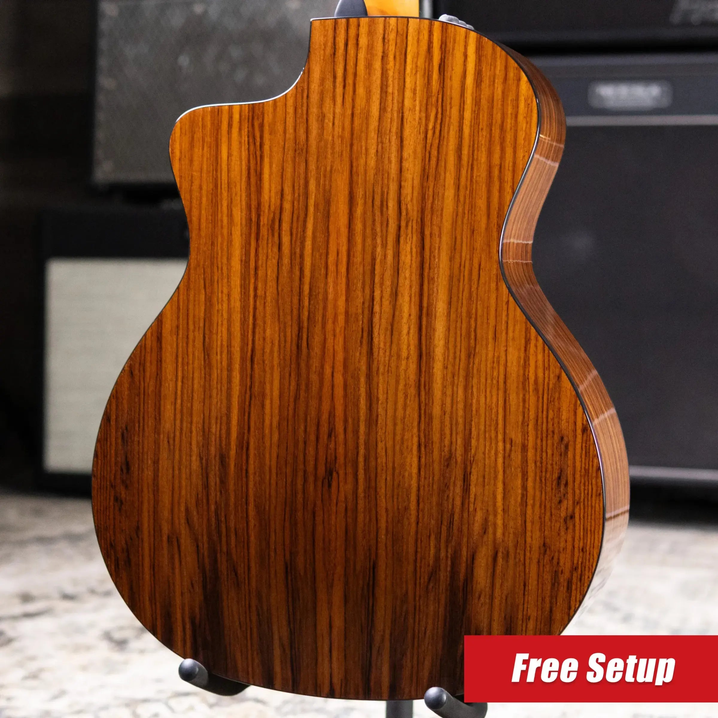 Taylor 214ce DLX Sunset Blvd Grand Auditorium Acoustic/Electric Guitar - Silverburst with Hardshell Case