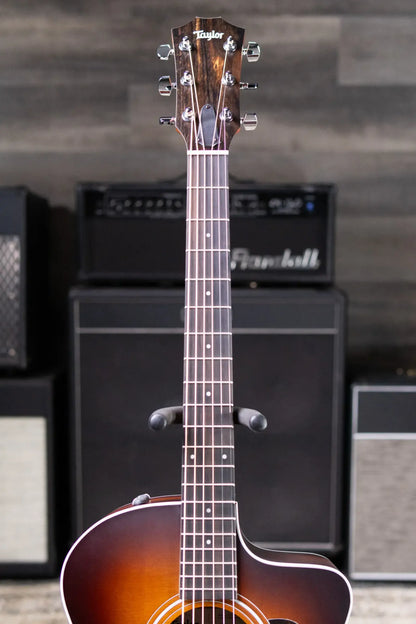 Taylor 214ce Grand Auditorium Acoustic/Electric Guitar - Shaded Edge Burst with Gig Bag