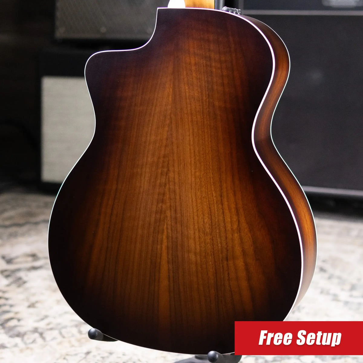 Taylor 214ce Grand Auditorium Acoustic/Electric Guitar - Shaded Edge Burst with Gig Bag