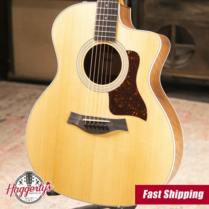 Taylor 214ce Grand Auditorium Acoustic/Electric Guitar with Gig Bag