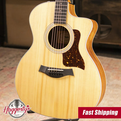 Taylor 214ce Grand Auditorium Acoustic/Electric Guitar with Gig Bag - Factory Demo