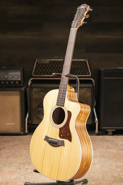 Taylor 214ce Grand Auditorium Acoustic/Electric Guitar with Gig Bag - Factory Demo