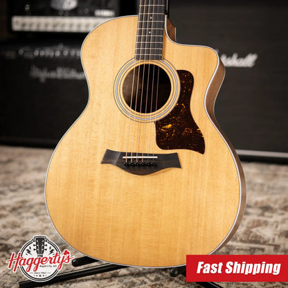 Taylor 214ce Grand Auditorium Acoustic/Electric Guitar with Gig Bag