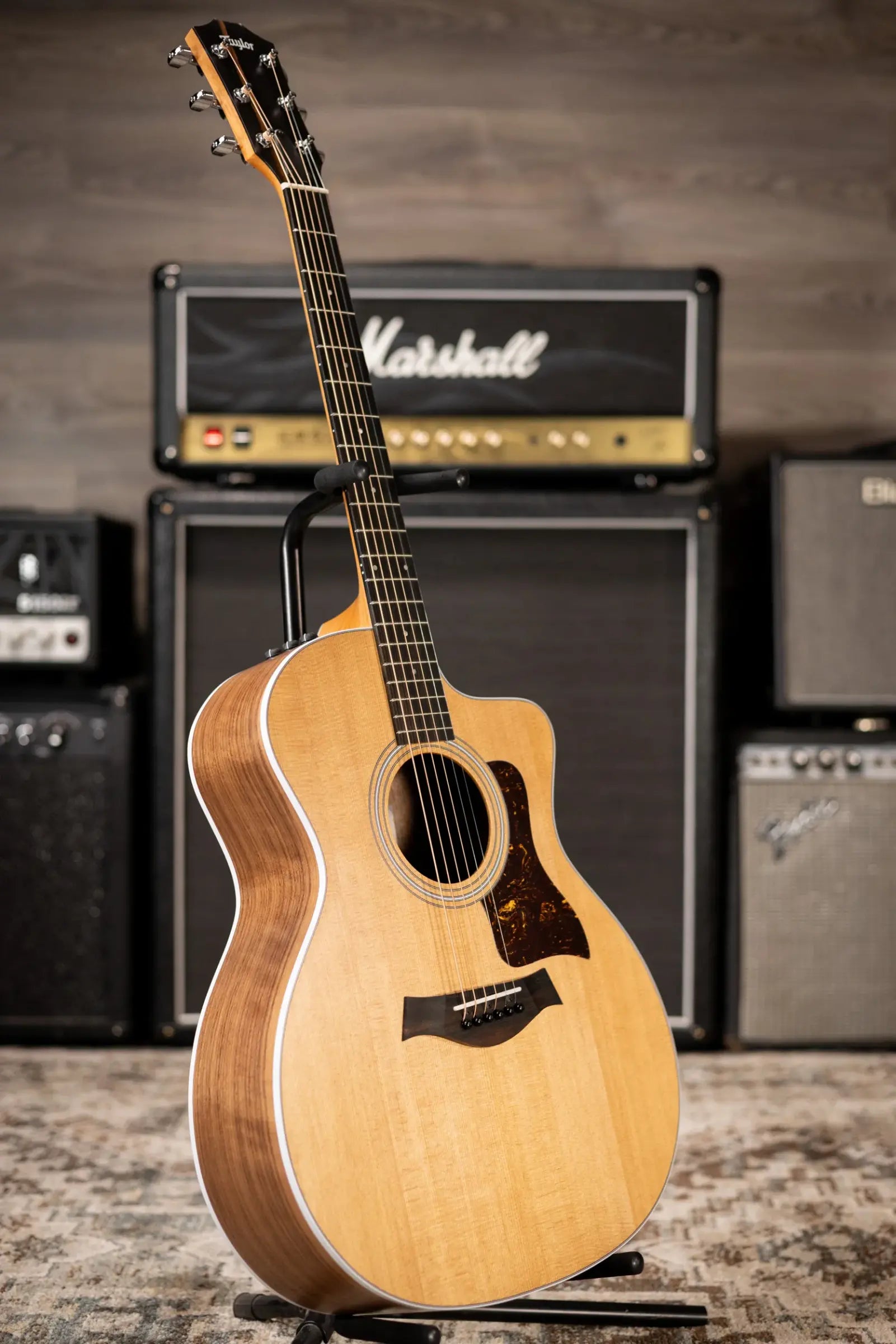 Taylor 214ce Grand Auditorium Acoustic/Electric Guitar with Gig Bag