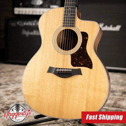 Taylor 214ce Grand Auditorium Acoustic/Electric Guitar with Gig Bag