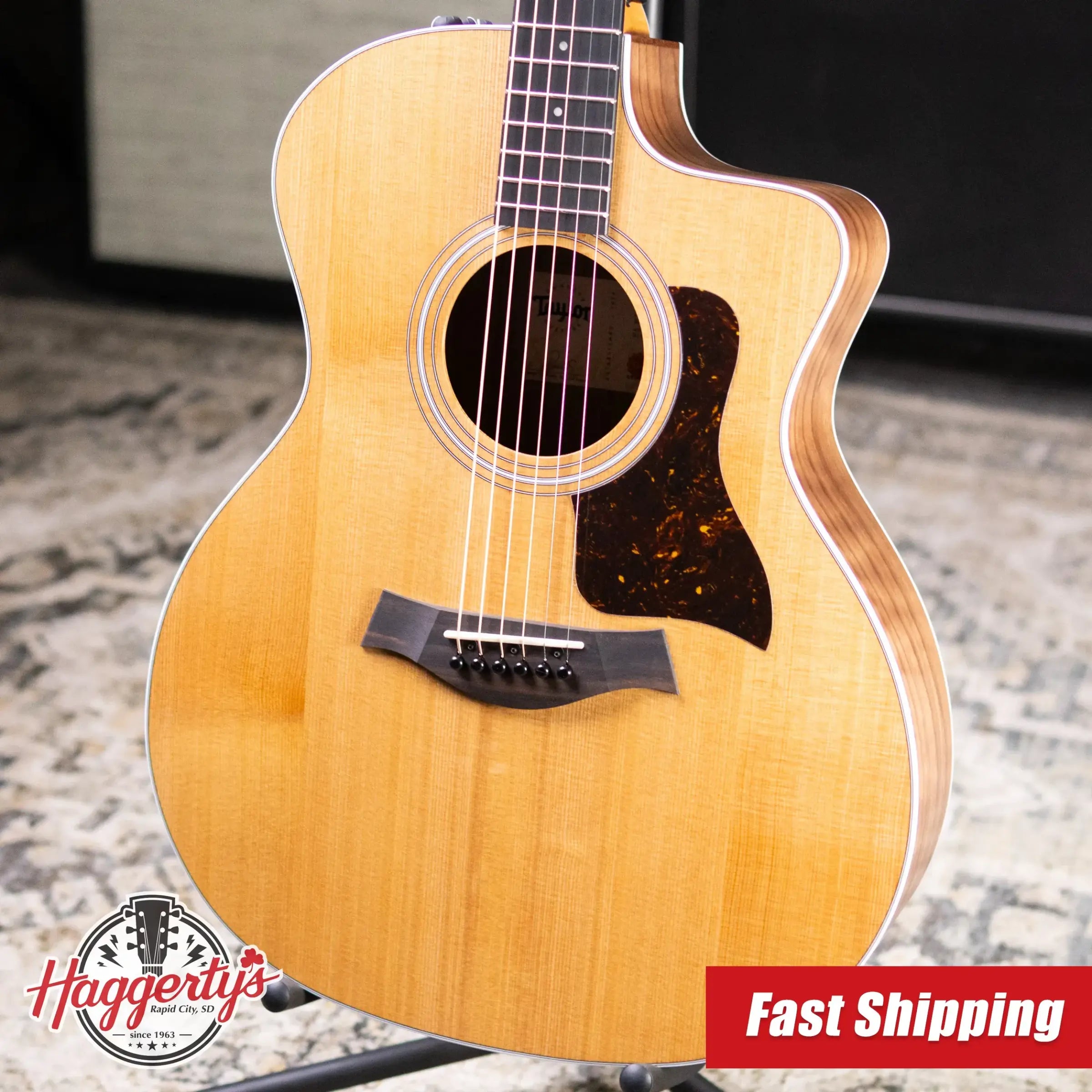 Taylor 214ce Grand Auditorium Acoustic/Electric Guitar with Gig Bag