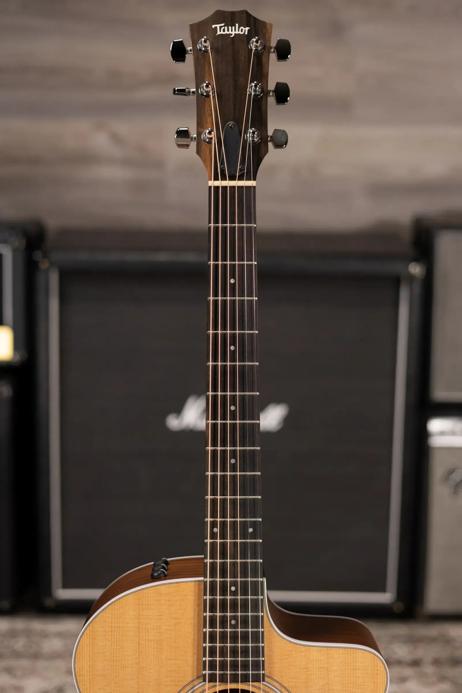 Taylor 214ce Grand Auditorium Acoustic/Electric Guitar with Gig Bag - Factory Used