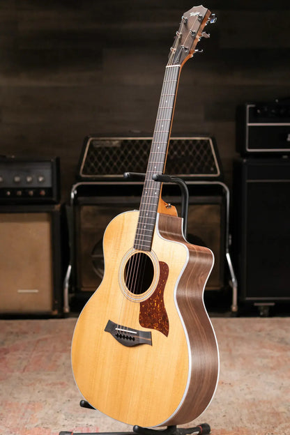 Taylor 214ce Grand Auditorium Acoustic-Electric Guitar with Structured Gig Bag