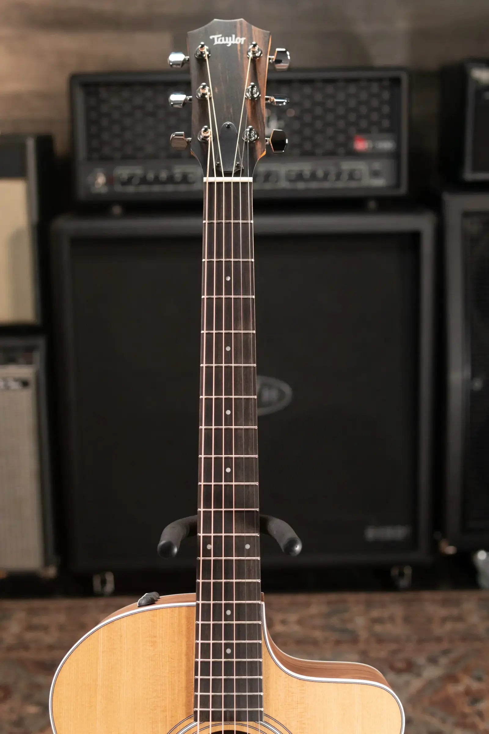 Taylor 214ce Grand Auditorium Acoustic-Electric Guitar with Structured Gig Bag