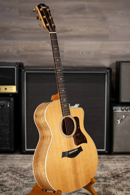 Taylor 214ce-K DLX Grand Auditorium Acoustic/Electric Guitar with Gig Bag - Used