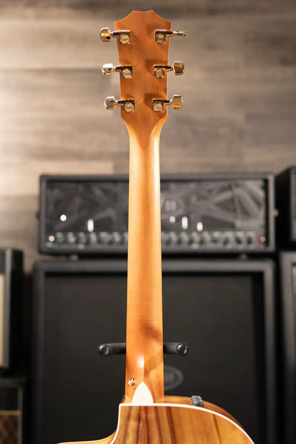Taylor 214ce-K DLX Grand Auditorium Acoustic/Electric Guitar with Hardshell Case - Factory Demo
