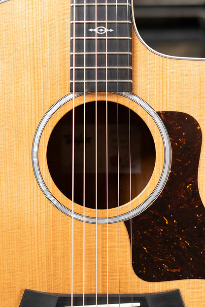 Taylor 214ce-K DLX Grand Auditorium Acoustic/Electric Guitar with Hardshell Case - Factory Demo