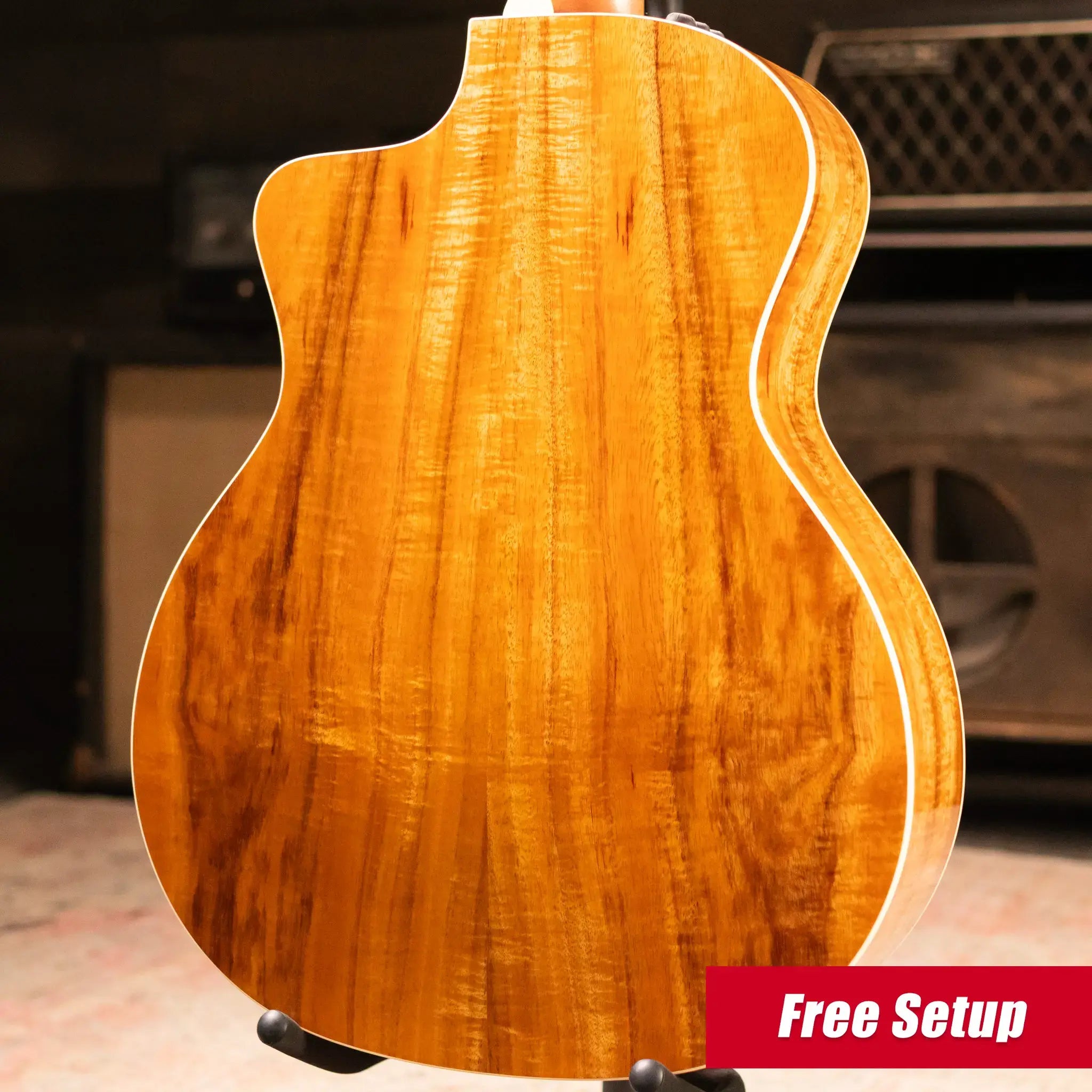 Taylor 214ce-K DLX Grand Auditorium Acoustic/Electric Guitar with Hardshell Case