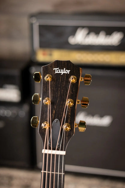 Taylor 214ce-K DLX Special Edition Grand Auditorium Acoustic/Electric Guitar - Honeyburst with Hardshell Case