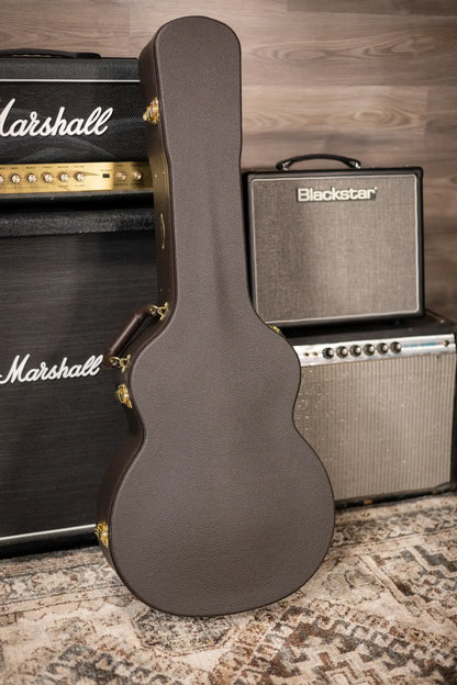 Taylor 214ce-K DLX Special Edition Grand Auditorium Acoustic/Electric Guitar - Honeyburst with Hardshell Case