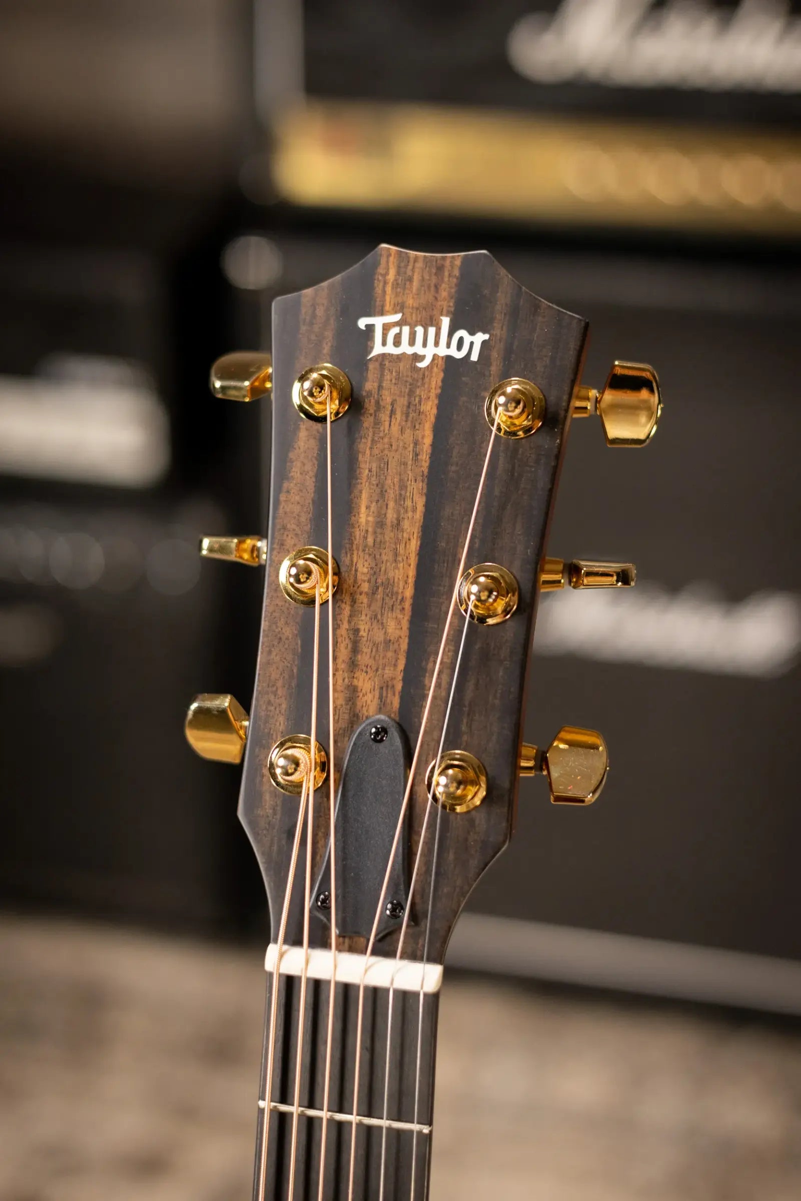 Taylor 214ce-K DLX Special Edition Grand Auditorium Acoustic/Electric Guitar - Honeyburst with Hardshell Case