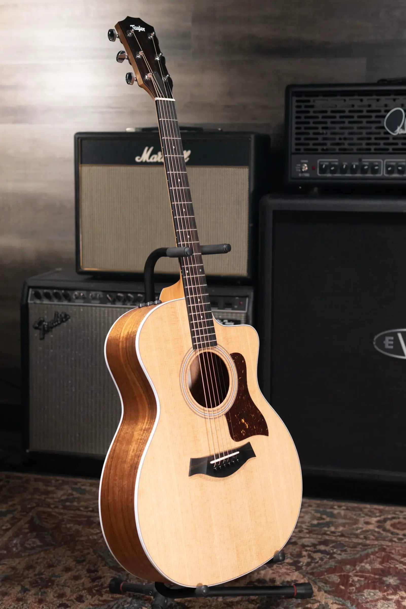 Taylor 214ce-K Grand Auditorium Acoustic/Electric Guitar with Gig Bag