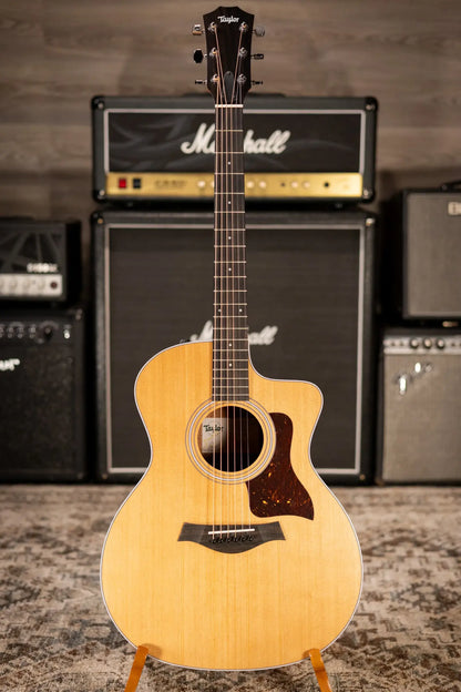 Taylor 214ce-K Grand Auditorium Acoustic-Electric Guitar with Structured Gig Bag