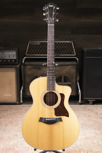 Taylor 214ce-K Koa Acoustic-Electric Guitar with Structured Gig Bag
