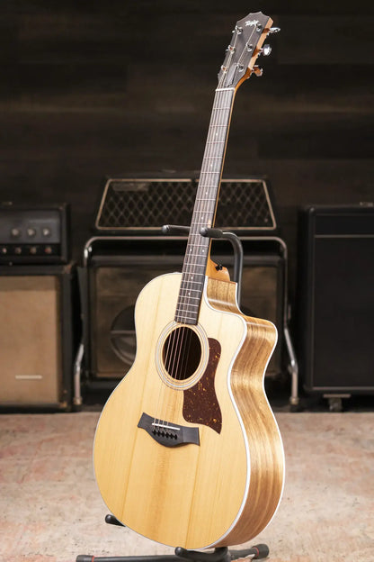 Taylor 214ce-K Koa Acoustic-Electric Guitar with Structured Gig Bag