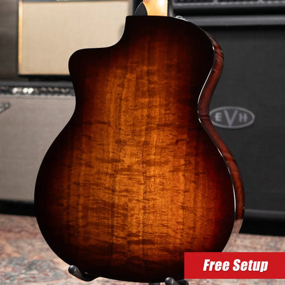Taylor 214ce-K SB Plus Grand Auditorium Acoustic/Electric Guitar - Shaded Edgeburst with Aerocase