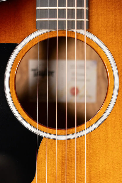 Taylor 214ce-K SB Plus Left-Handed Grand Auditorium Acoustic/Electric Guitar - Sunburst with Aerocase - Factory Demo
