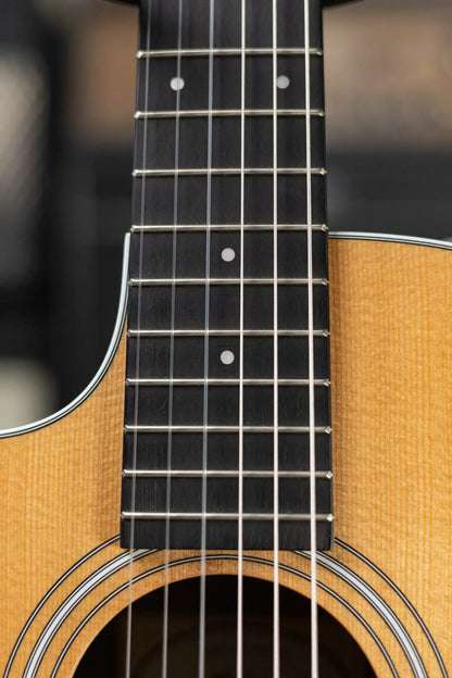 Taylor 214ce-N Left-Handed Nylon Grand Auditorium Acoustic/Electric Guitar with Gig Bag