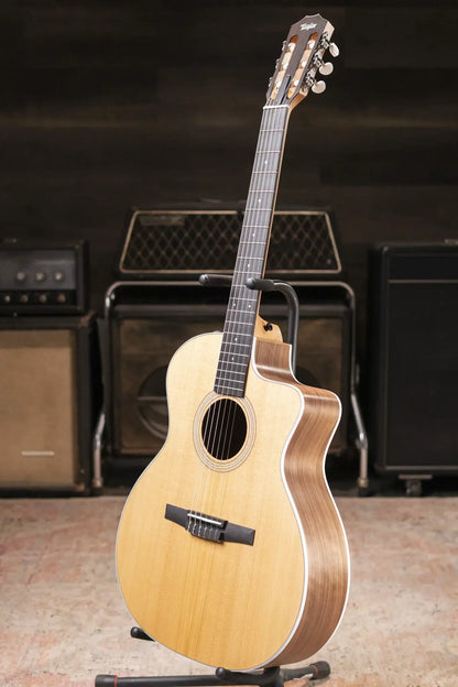 Taylor 214ce-N Nylon Grand Auditorium Acoustic/Electric Guitar with Gig Bag