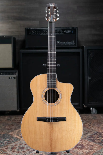 Taylor 214ce-N Nylon Grand Auditorium Acoustic/Electric Guitar with Gig Bag