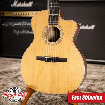 Taylor 214ce-N Nylon Grand Auditorium Acoustic/Electric Guitar with Gig Bag